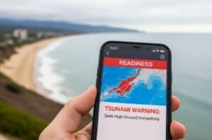 aplicaciones de alerta de tsunami