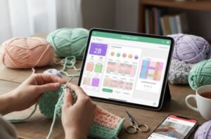 Apps para hacer ganchillo con los dedos