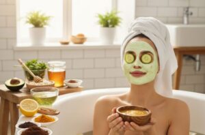 Mascarilla facial casera