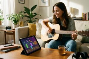 App para tocar guitarra